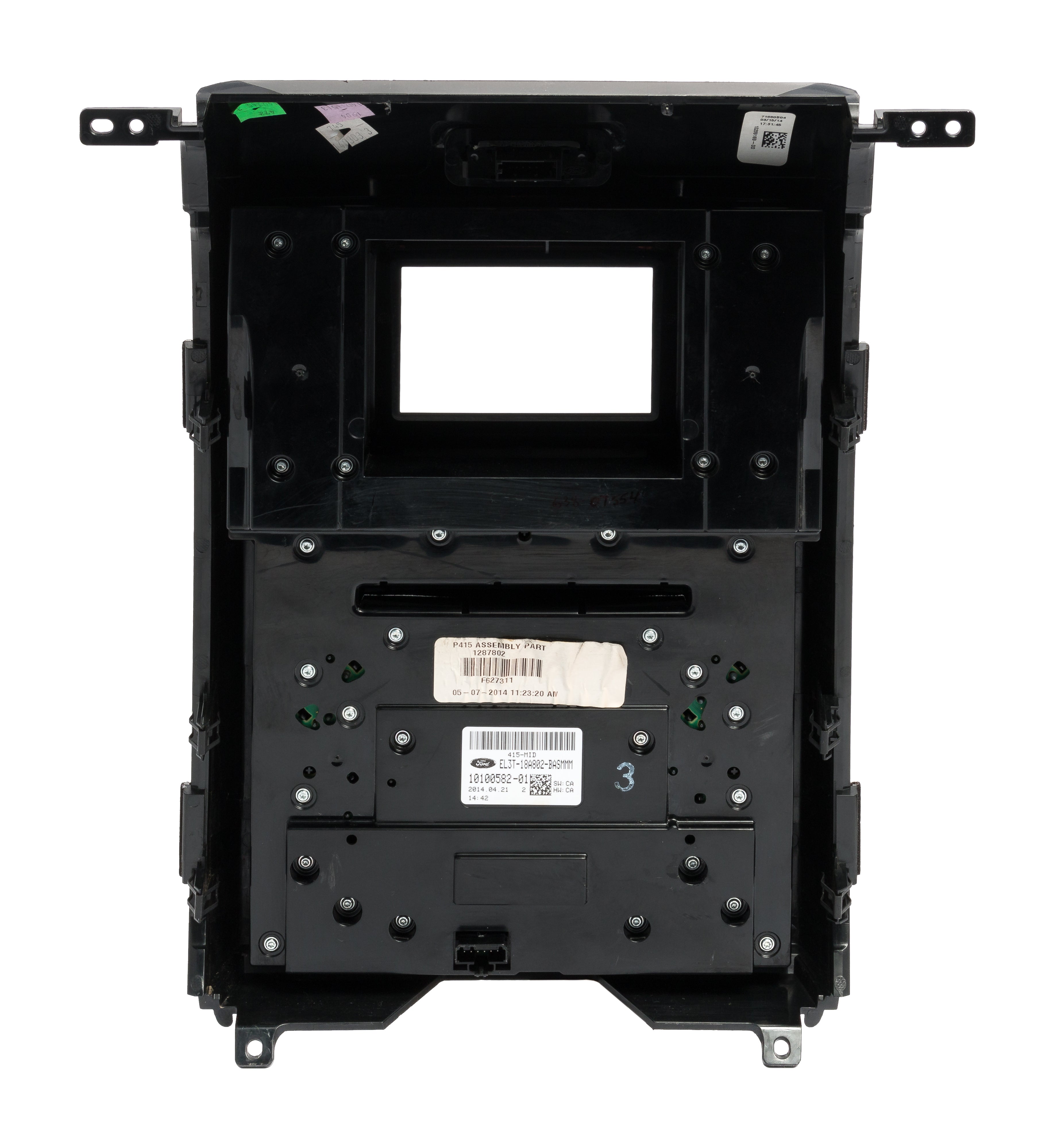 2014 Ford F-150 Raptor Audio Control Panel w Climate Controls GL3T-18A ...