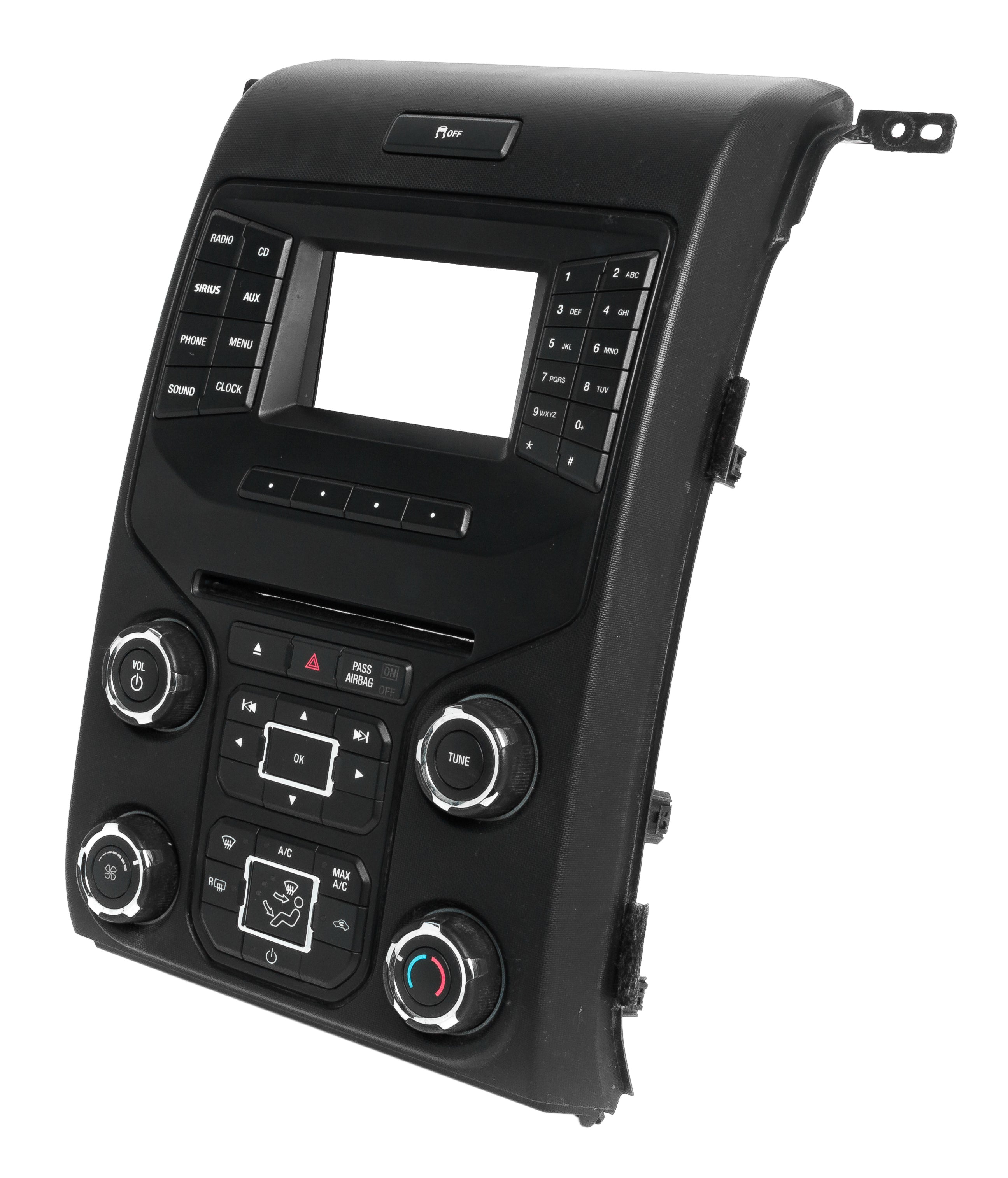 2013-14 Ford F-150 OEM Control Panel Bezel w Climate Controls EL3T-18A ...