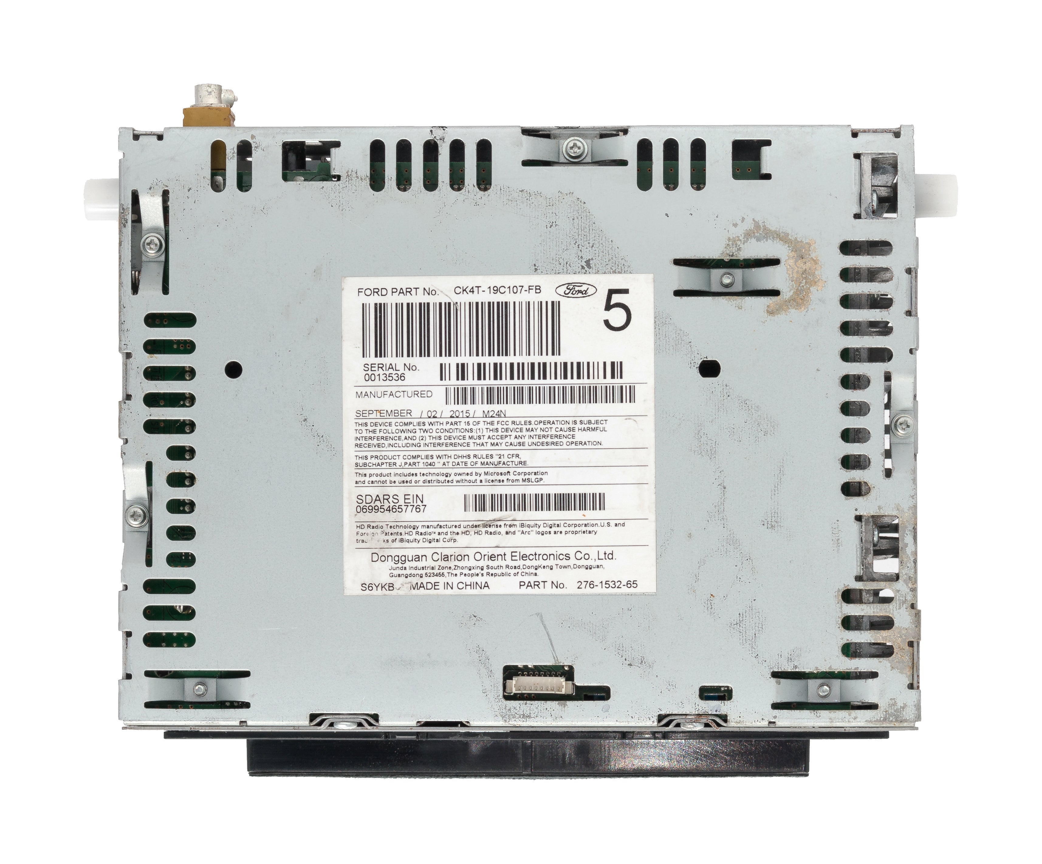 2015-2016 Ford Transit AM FM XM Radio Receiver CD Player MP3 Part CK4T ...