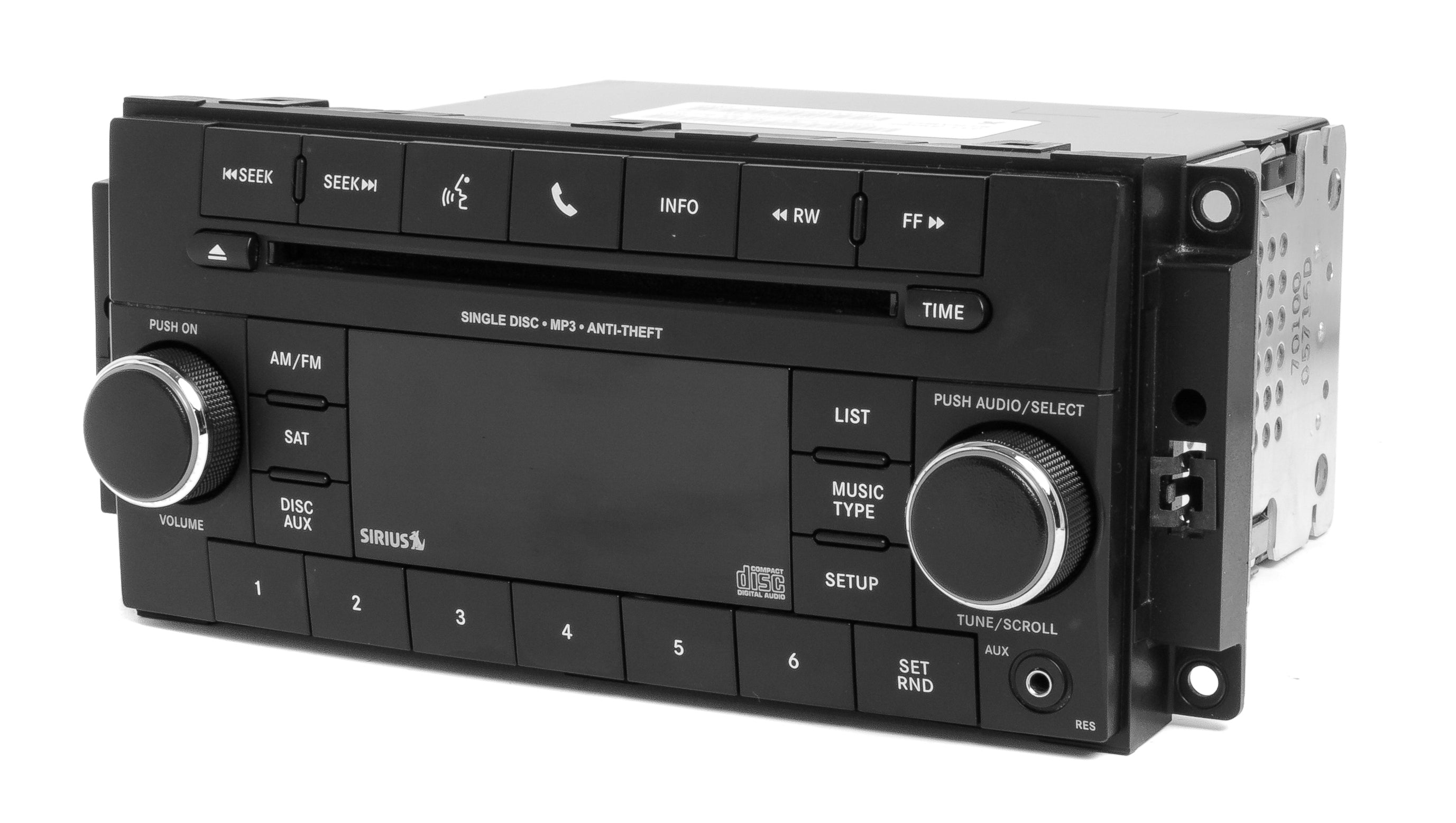 2013-2017 Chrysler Dodge Jeep AM FM XM Radio MP3 CD Player w Aux P0509 ...