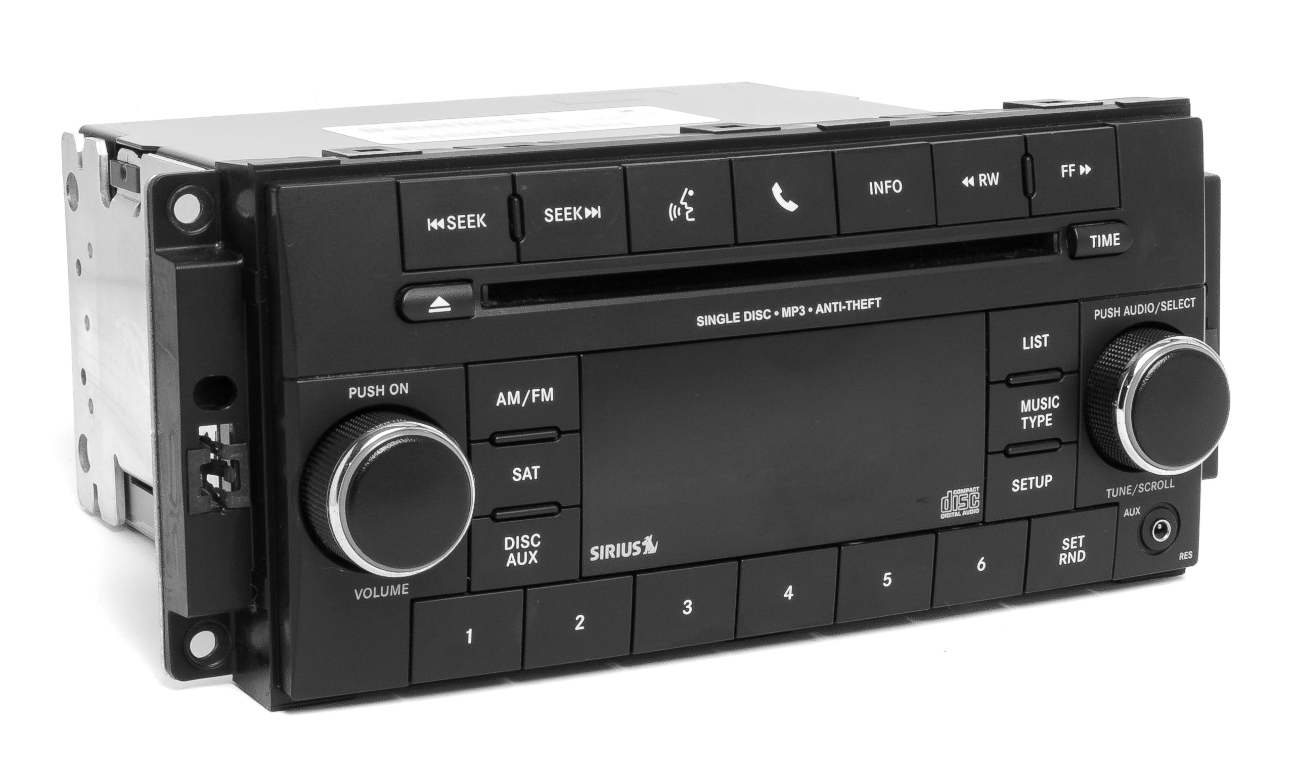 2013-2017 Chrysler Dodge Jeep AM FM XM Radio MP3 CD Player w Aux P0509 ...
