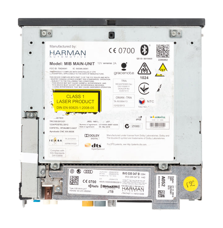 2015 Audi A3 Multimedia Audio Receiver CD Player and Dual SD Card