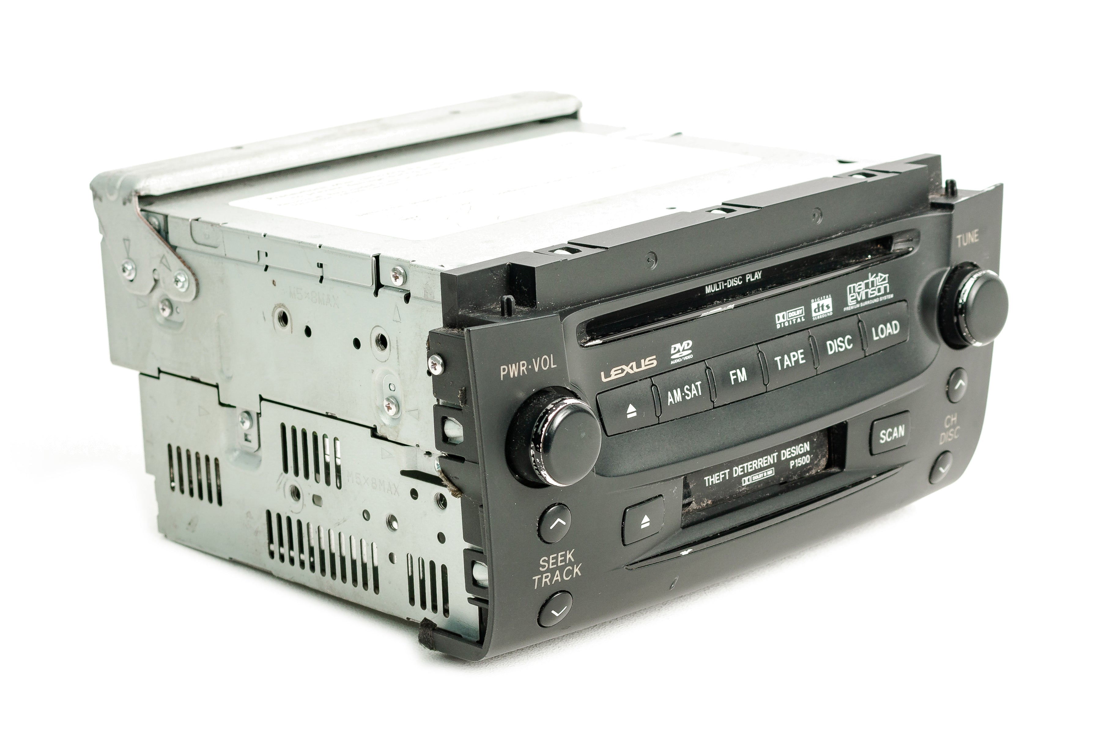 85640007 2006 Lexus GS300 GS430 AM FM Cassette XM CD DVD Player 86120-30C80-E0 ...