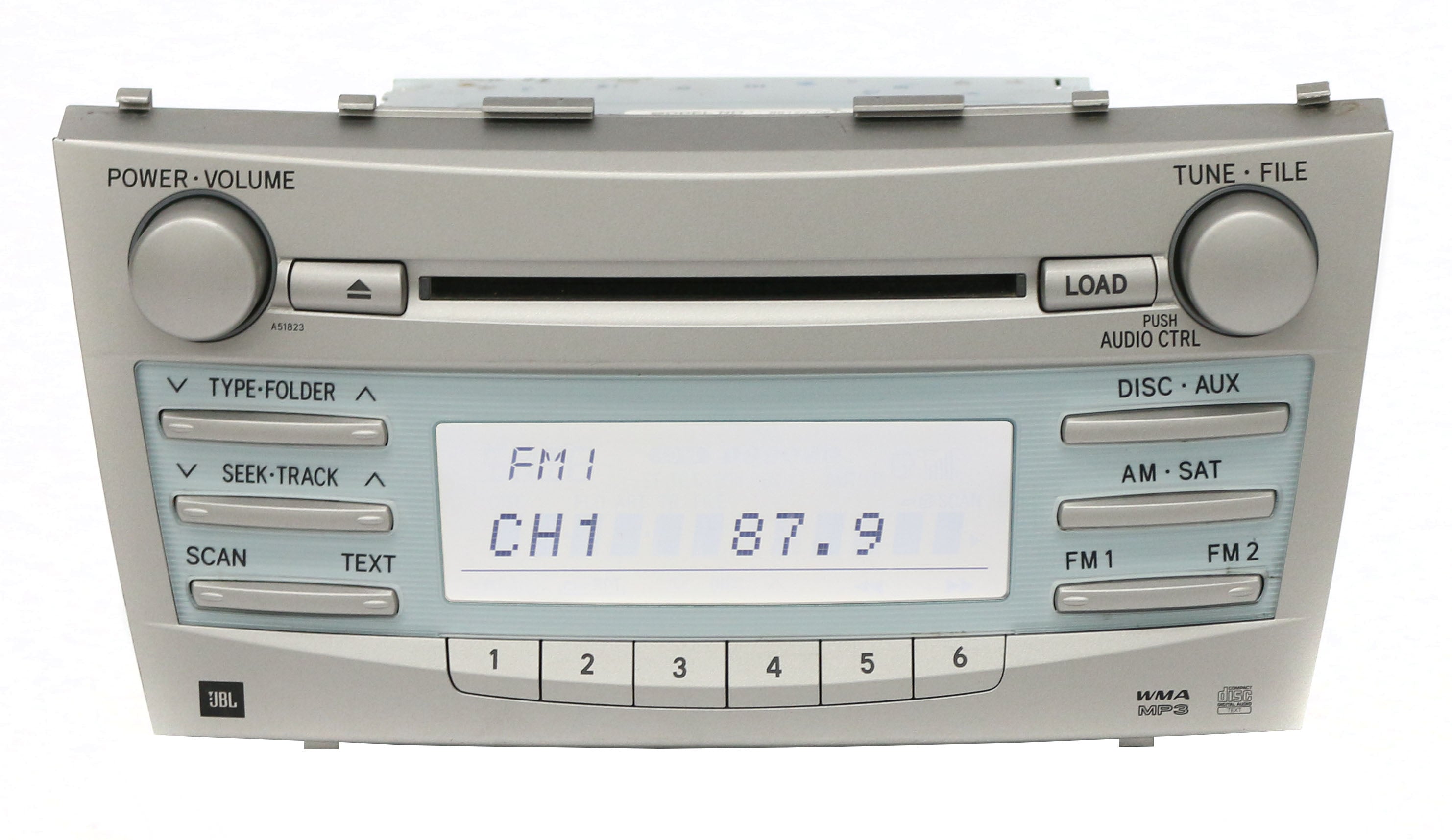Toyota 2007-2009 Camry AM FM XM Radio 6 Disc CD Player 86120-06190 - F ...