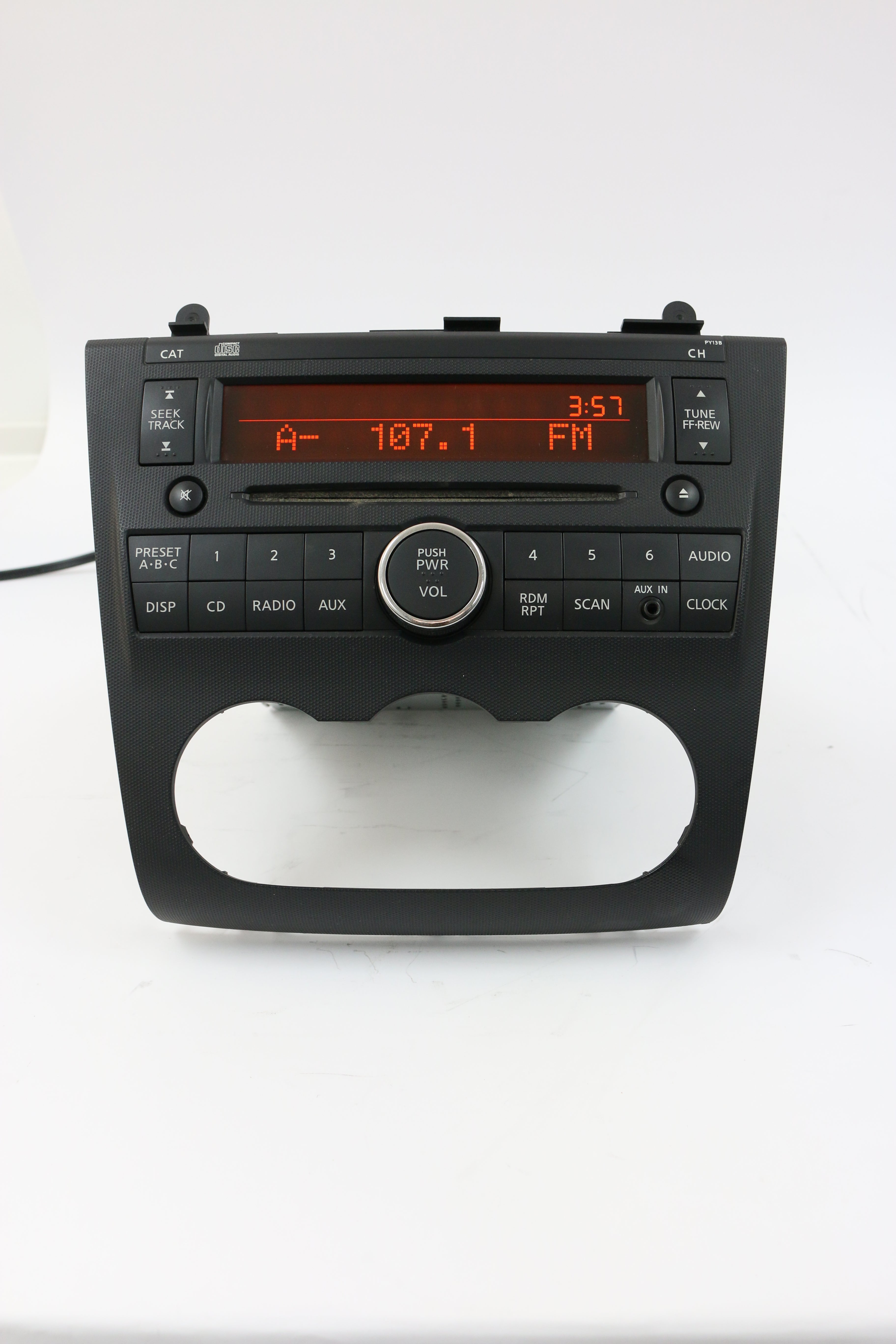 Nissan 2007-2009 Altima Radio AM FM Single Disc CD w Aux