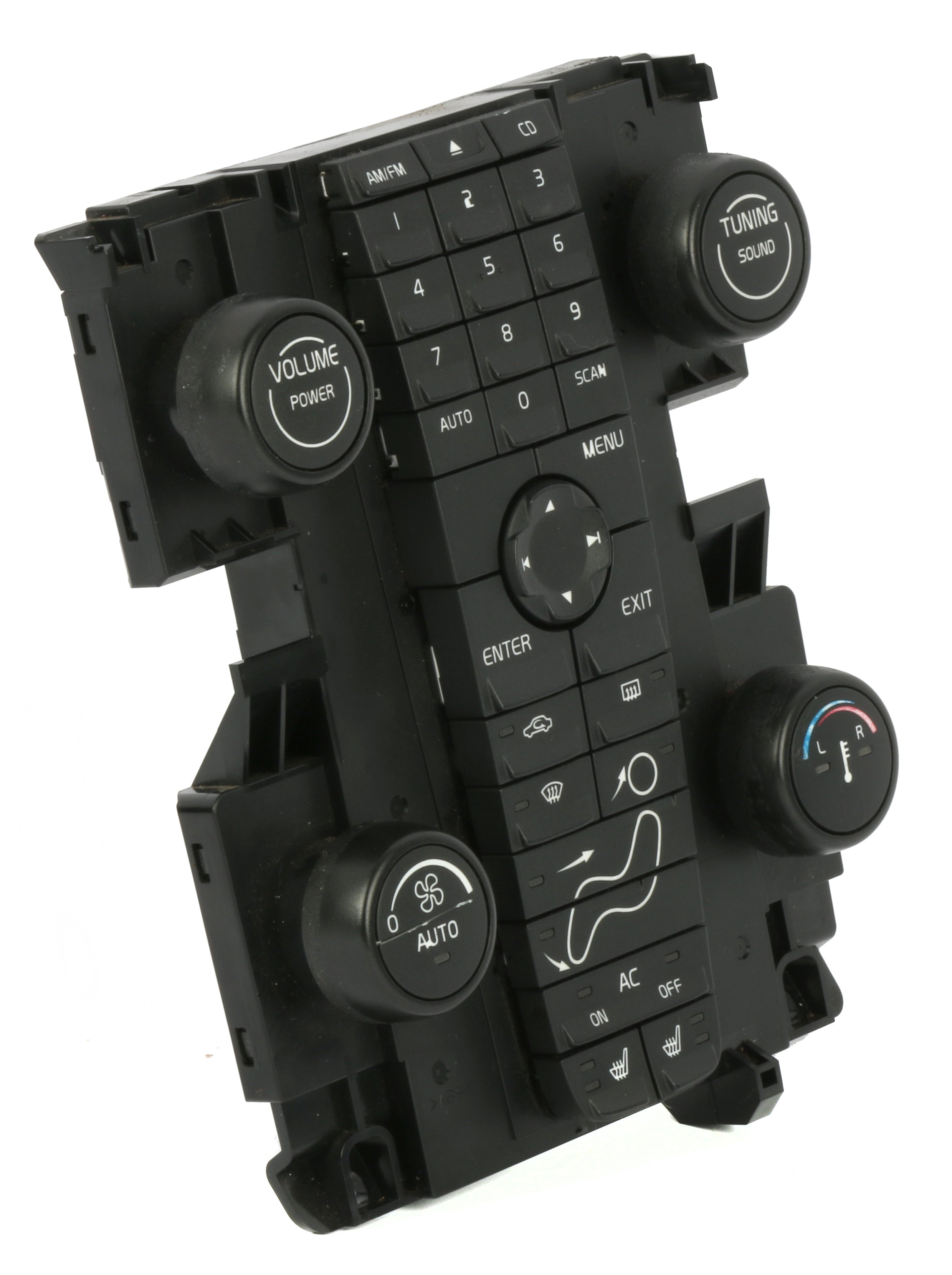 2004-07 Volvo 30 40 50 Series Audio Control Module with Climate Contro ...
