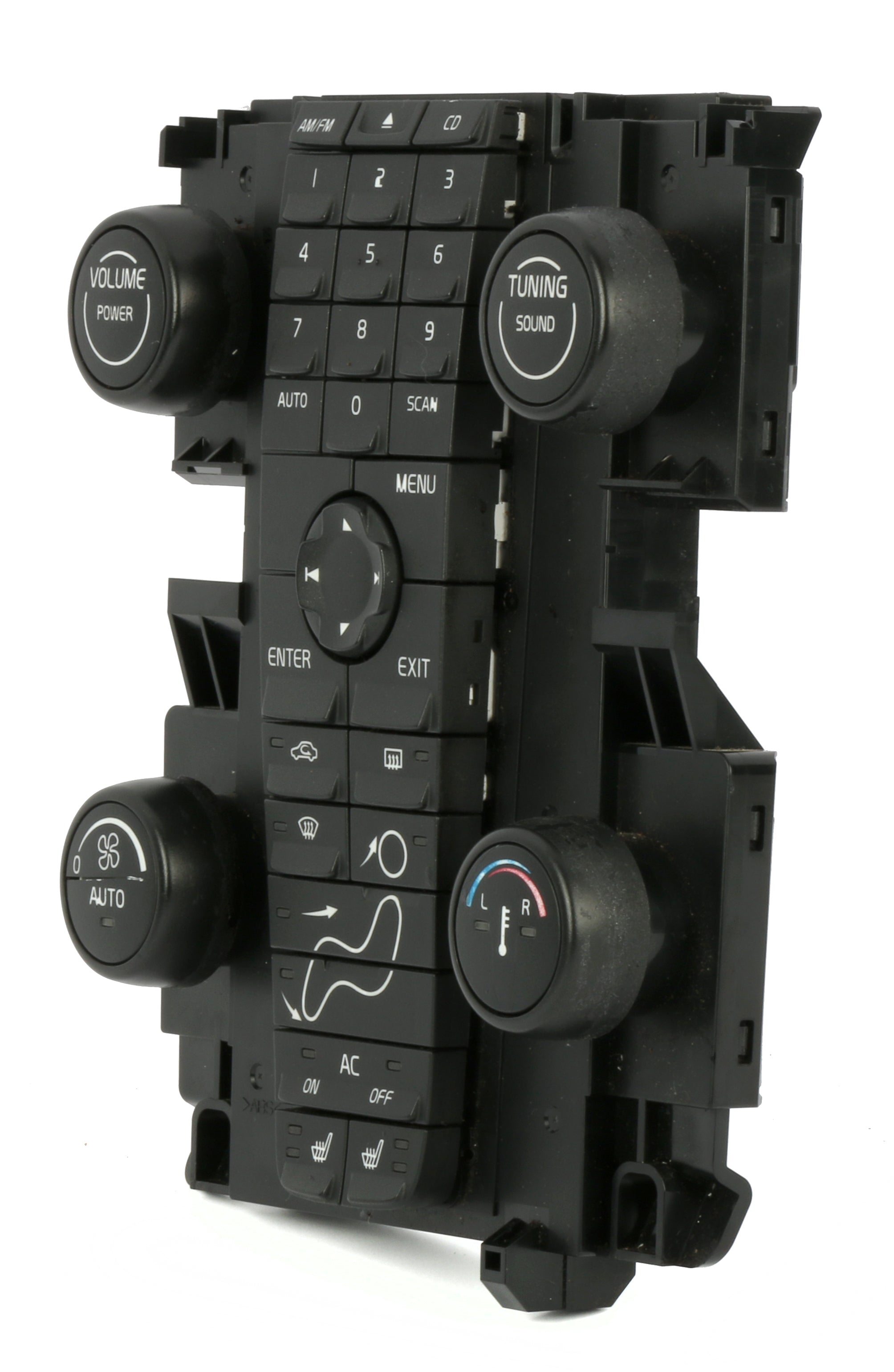 2004-07 Volvo 30 40 50 Series Audio Control Module with Climate Contro ...