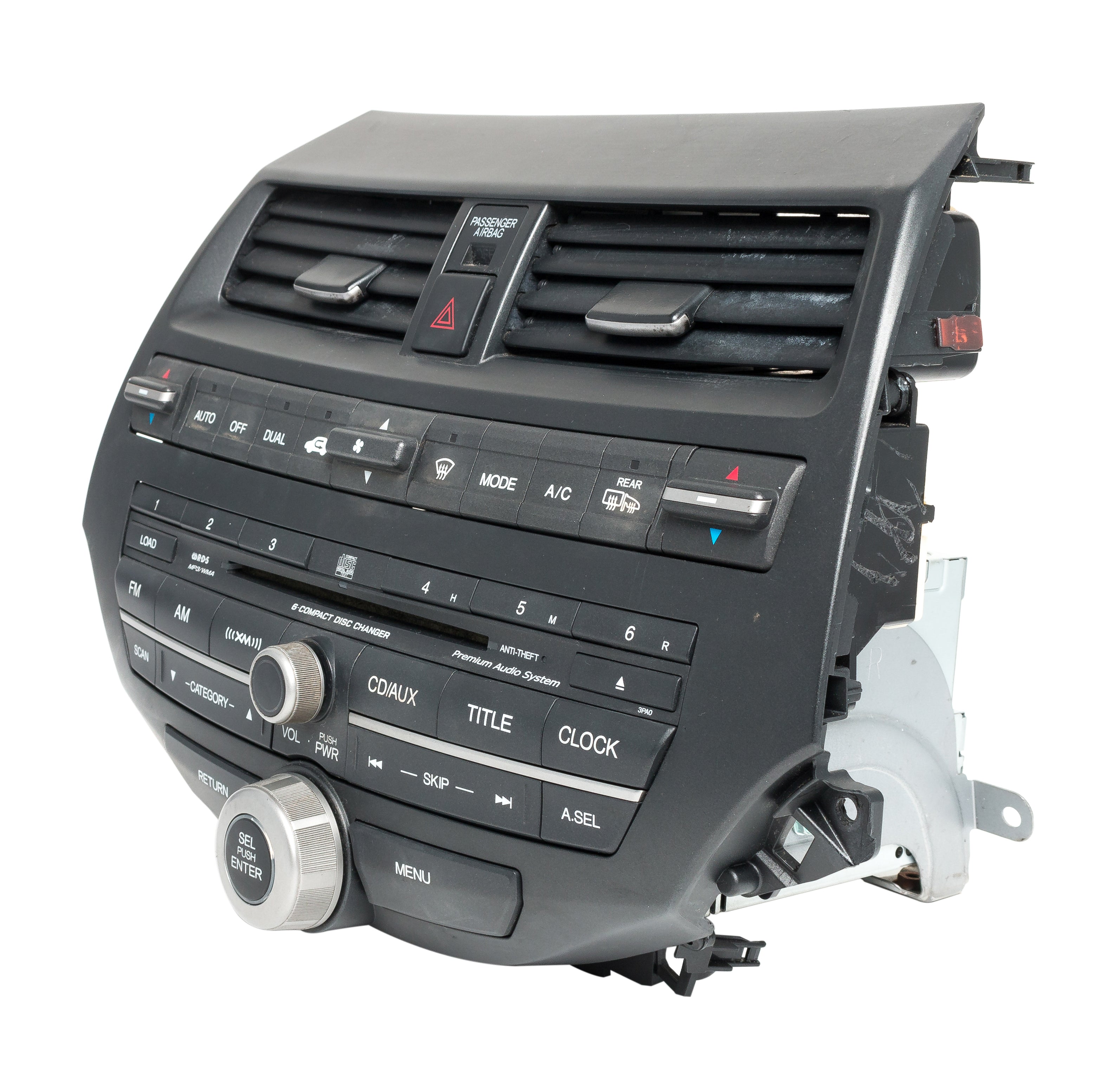 Honda 2008-09 Accord AM FM XM Radio 6 CD 3PA0 39101-TA0-A420-M1 ...