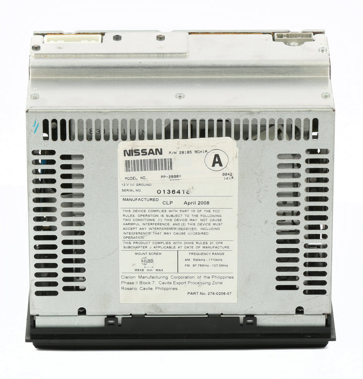 2008-2013 Nissan Xterra OEM AM FM Radio Single CD Player