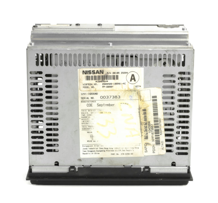2008 2009 2010 2011 2012 2013 Nissan Xterra AM FM CD Player