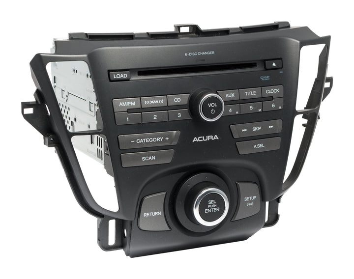 2009-2014 Acura TL AM FM Radio XM 6 Disc CD Player 39100-TK4-A411-M1 Option 1BB1