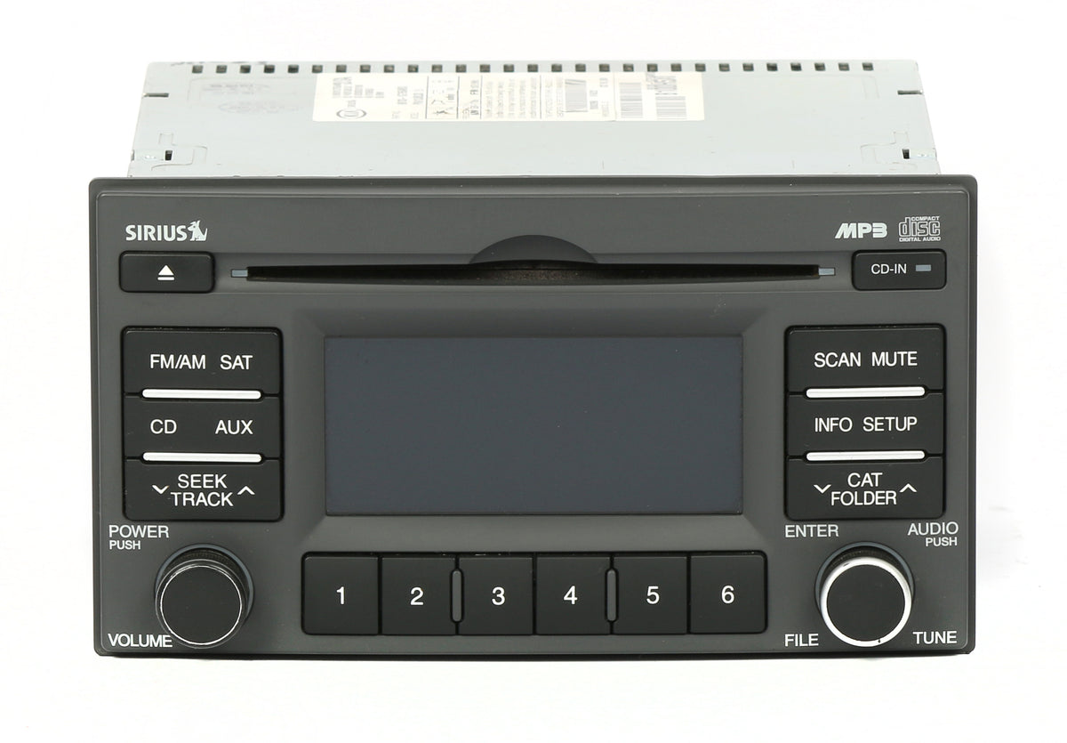 Kia 2009-2011 Rio OEM AM FM Radio mp3 Single CD Player XM Ready 96100 ...