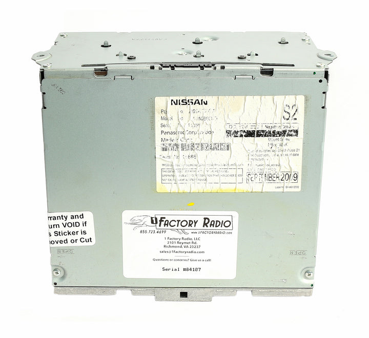 2010-2015 Nissan Infiniti AM FM XM Radio Single CD Player