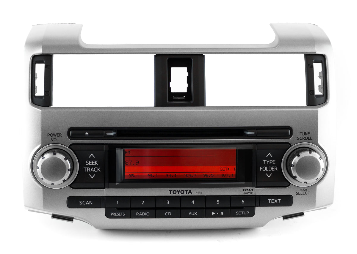 2010-2013 Toyota 4 Runner OEM AM FM XM Radio CD Player 86120-35490 Fac ...