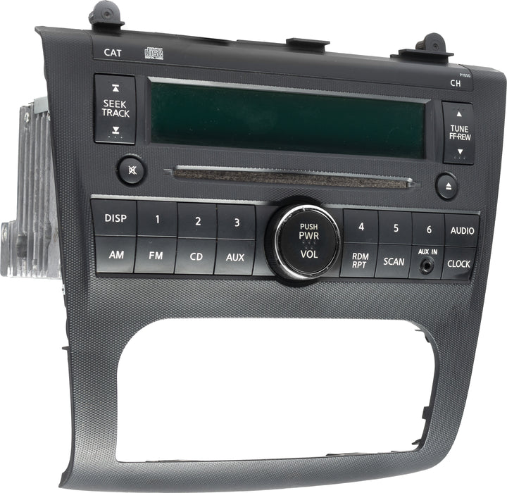 2010-2012 Nissan Altima AM FM Receiver CD Player Auxiliary