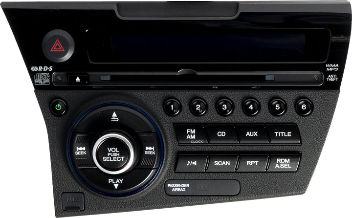 2011-12 Honda CR-Z AM FM Radio CD Player Auxiliary Input Part