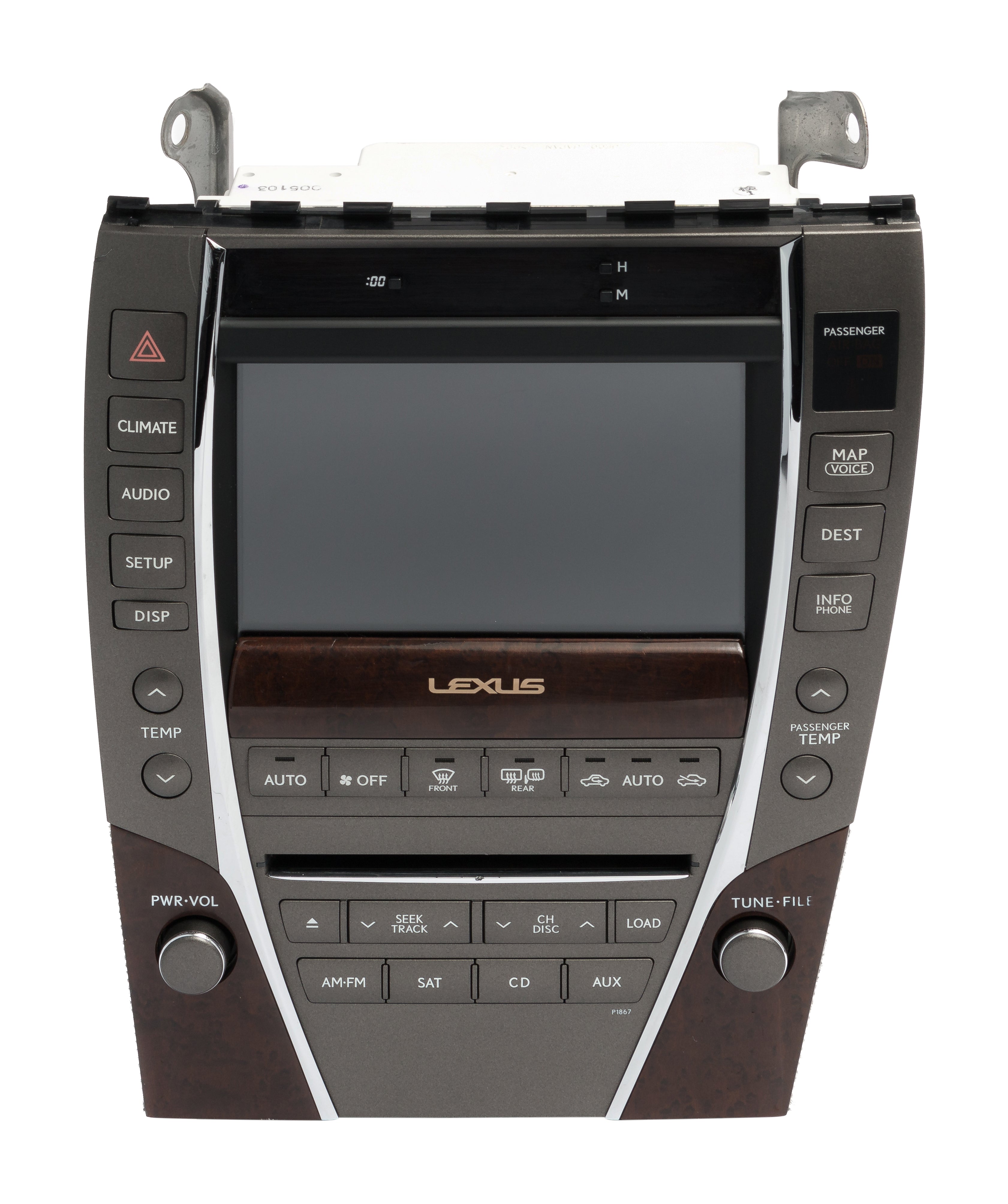 Radio Control Lexus 2010-12 Lexus ES350 Radio AM FM Navi Ready CD Player 86120-33E50 OPT P ...