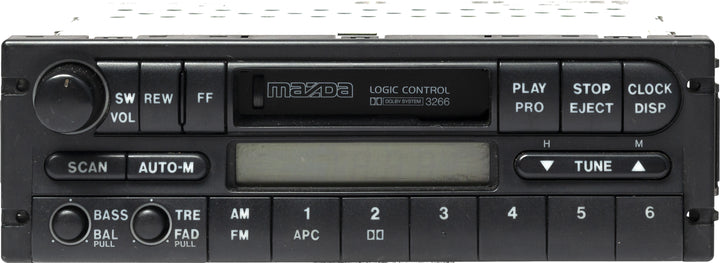 まやページ 1995-1996 Mazda 626 AM FM Radio Receiver Cassette Player Model