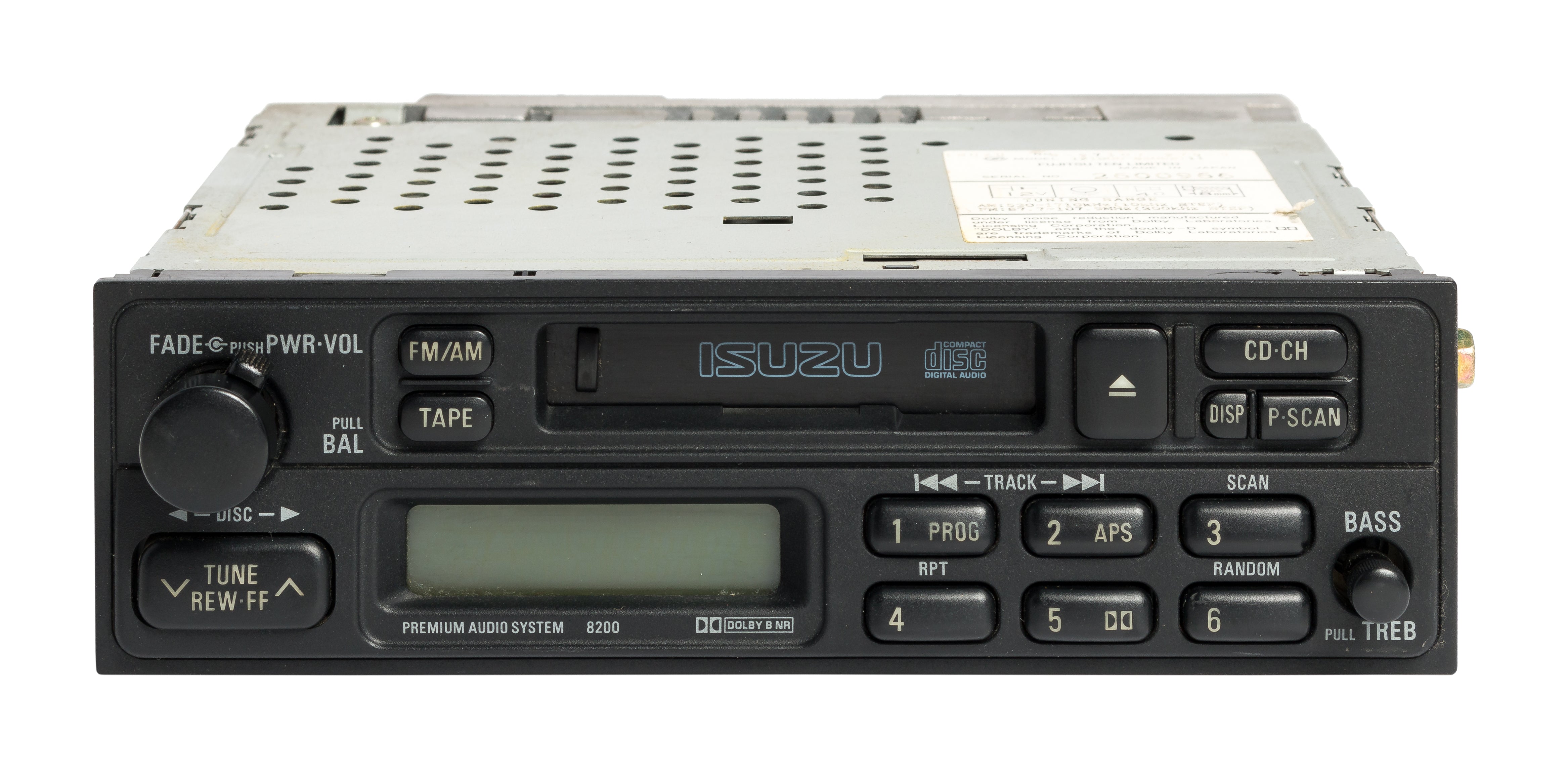 Isuzu Rodeo Radio 1995-1997 Isuzu Rodeo AM FM Radio with Cassette Tape Receiver 8-97107 ...