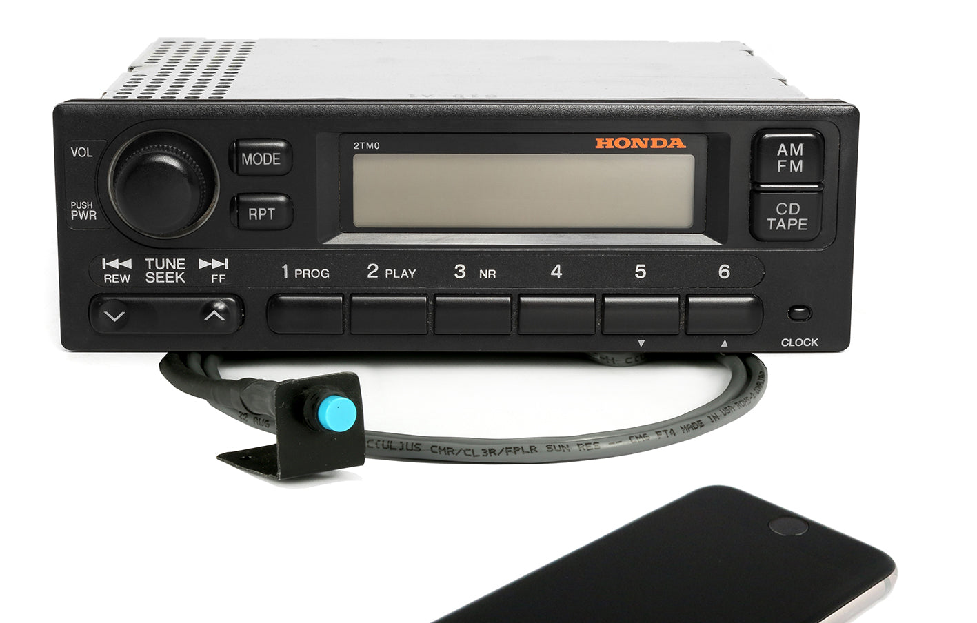 1997 Honda CR-V AM FM Radio w Bluetooth Upgrade 39100-S10-A110-M1 Face ...