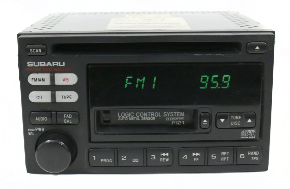 洋楽 radio CD 2000-02 Subaru Legacy AM FM Radio CD Cassette Player