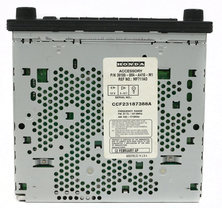 CDアコード？ 2001-02 Honda Accord AM FM CD with Bluetooth on Pigtail 2PA1