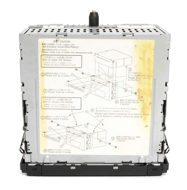 Mazda 2001-2002 Millenia AM FM 6 CD Cassette Player TC86669T0 Face