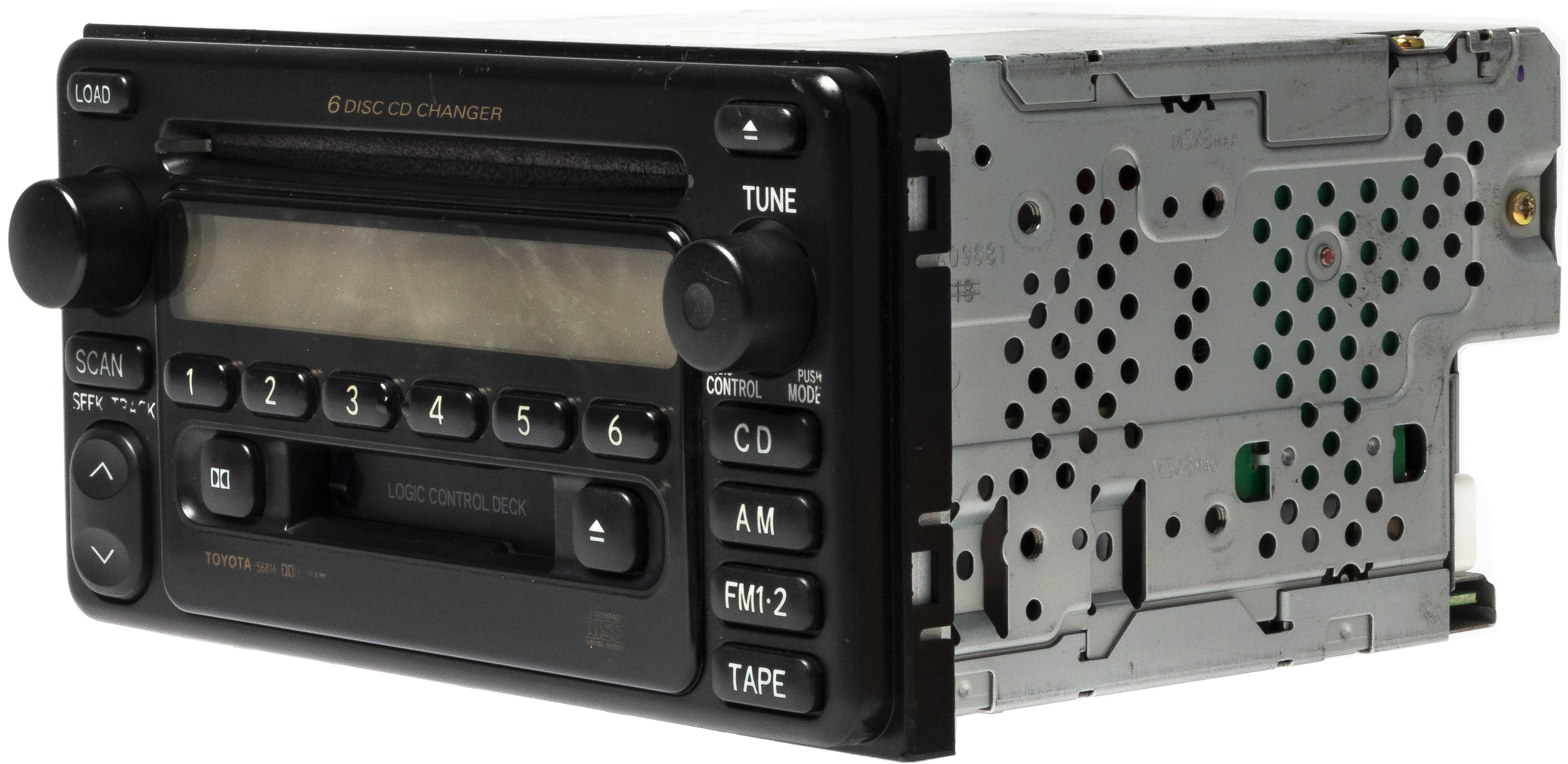 2001-2003 Toyota Highlander AMFM Radio 6 Disc CD Cassette 86120-48130 ...