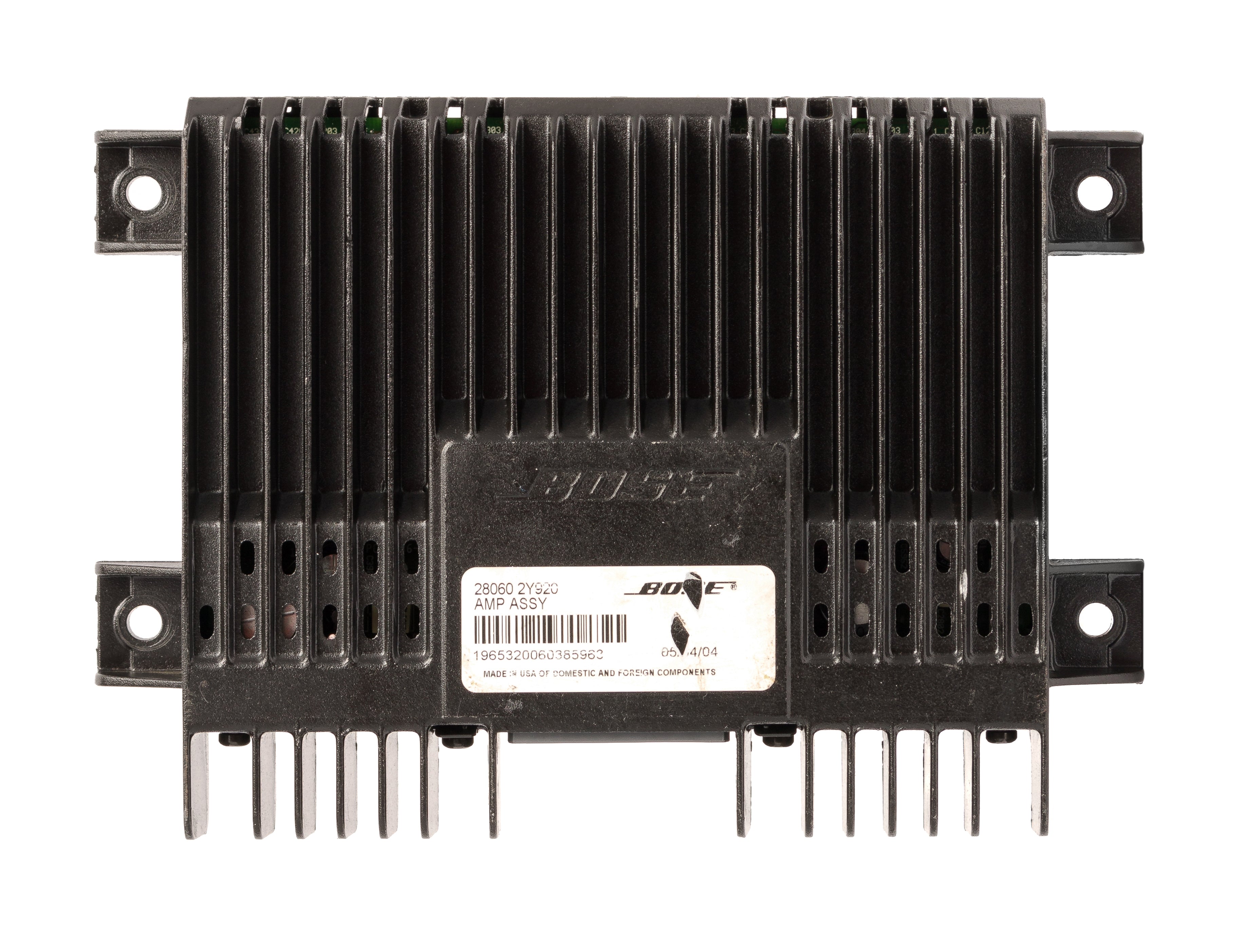2002-04 Nissan Maxima Inifiniti I35 Radio and Audio Amplifier Module 2 ...