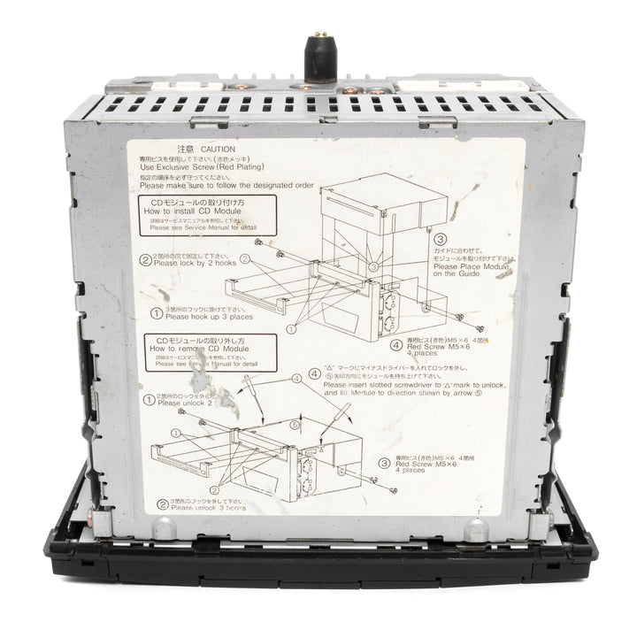 02-03 Mazda MPV AMFM CD Cassette Radio LD52669T0A w Bluetooth