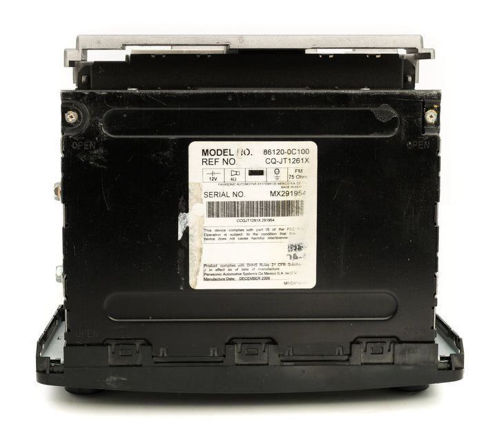ミニCD Toyota 2003-2006 Tundra AM FM Receiver w CD Player Face
