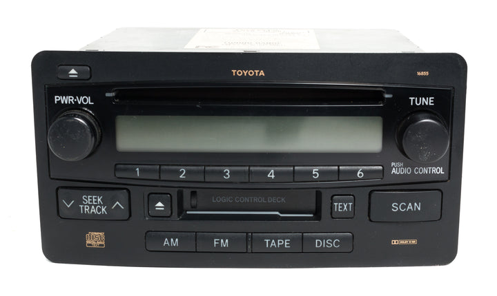 ｃｄ2 2003-04 Toyota Tundra OEM Original AM FM Radio Cassette CD Player