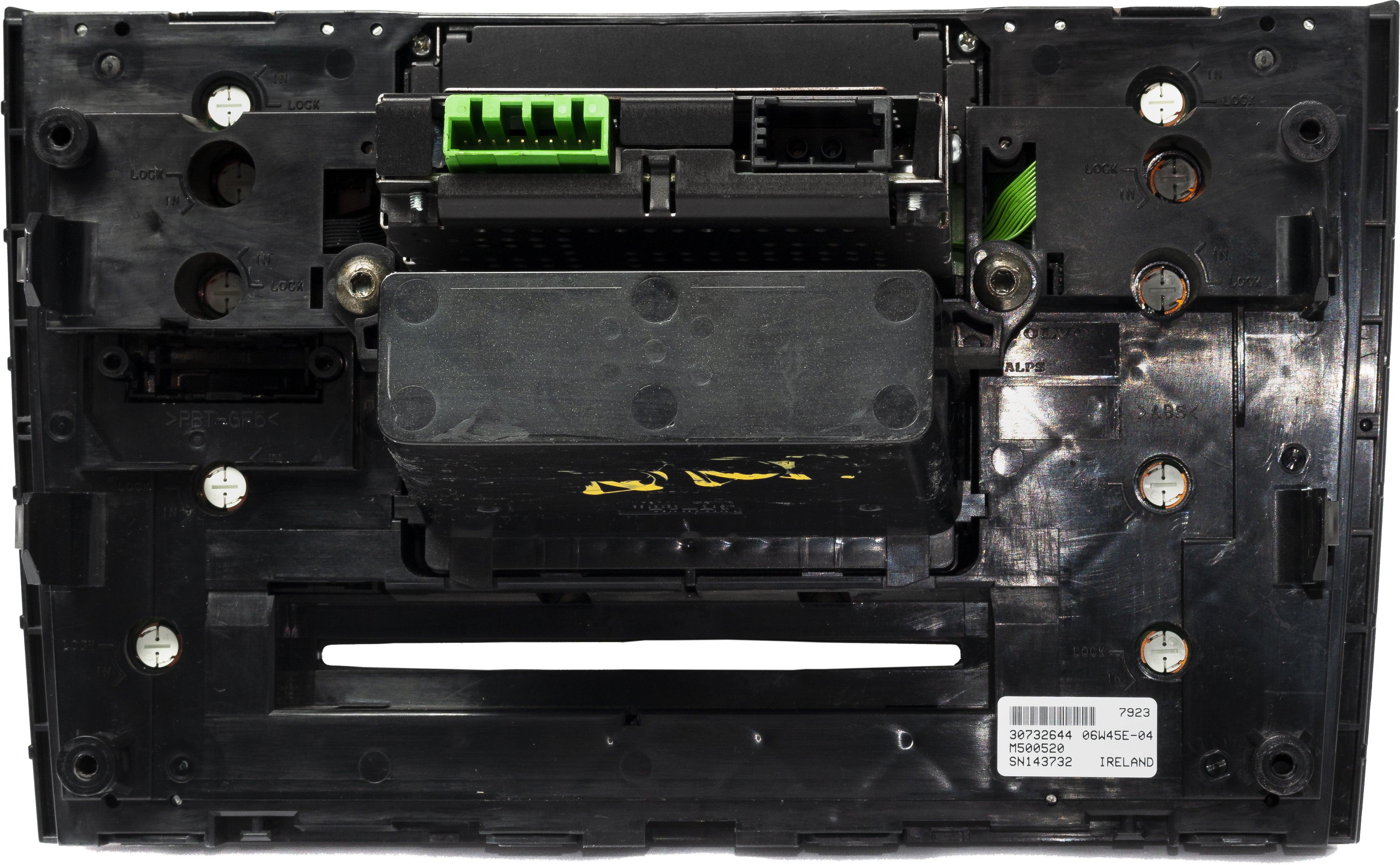 36050651 2003-2006 Volvo XC90 AM FM Radio Audio Phone Control Panel Model Numbe ...