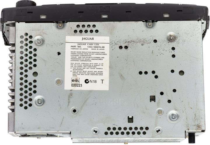2002-2003 Jaguar X Type AM FM Radio Cassette Player Model Number