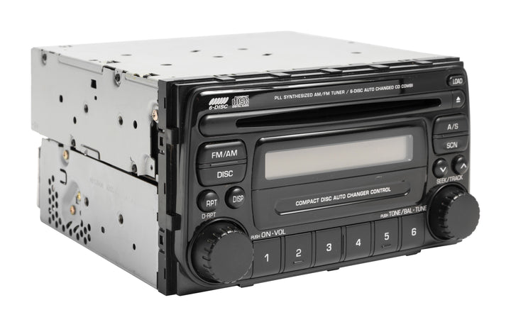 2004 Suzuki Aerio AM FM Radio with 6-Disc Auto Changer CD Player