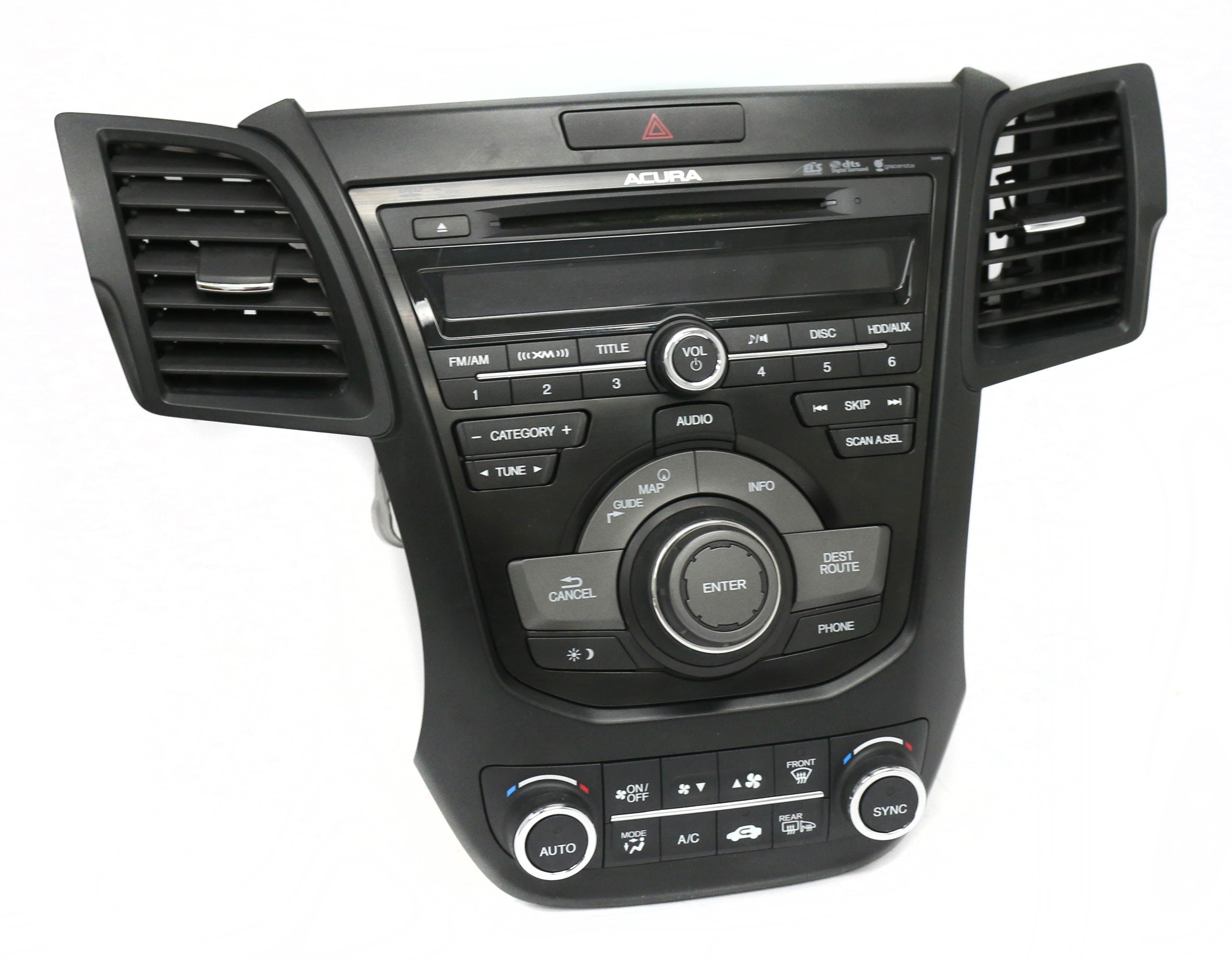Acura 2013-2015 RDX AM FM XM Radio mp3 CD w AC Controls 39540-TX4-A020 ...