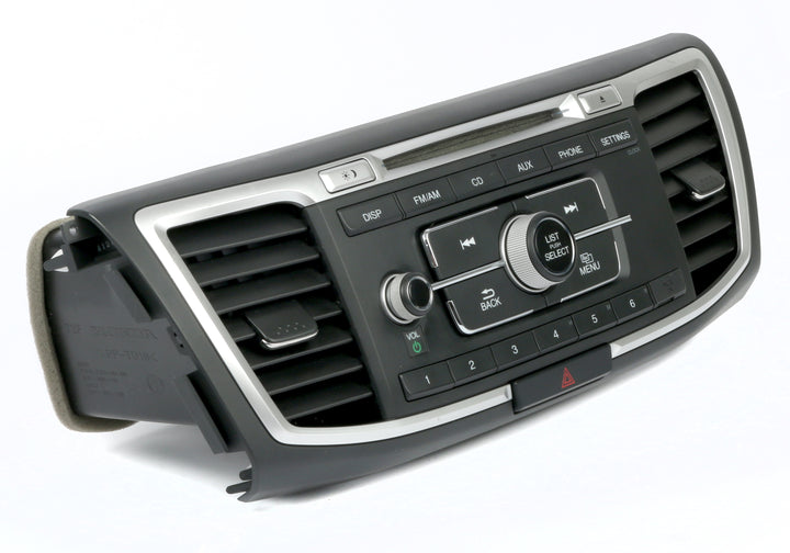 13-15 Honda Accord AM FM CD Player Auxiliary Radio with Air