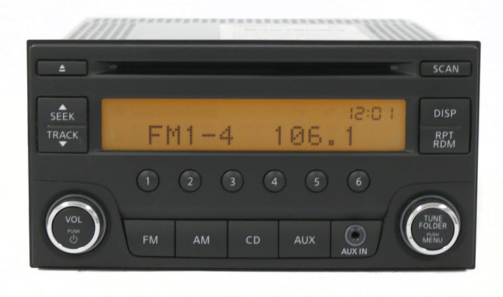 Nissan 2014-16 Frontier Titan Xterra AM FM Radio Single Disc CD w