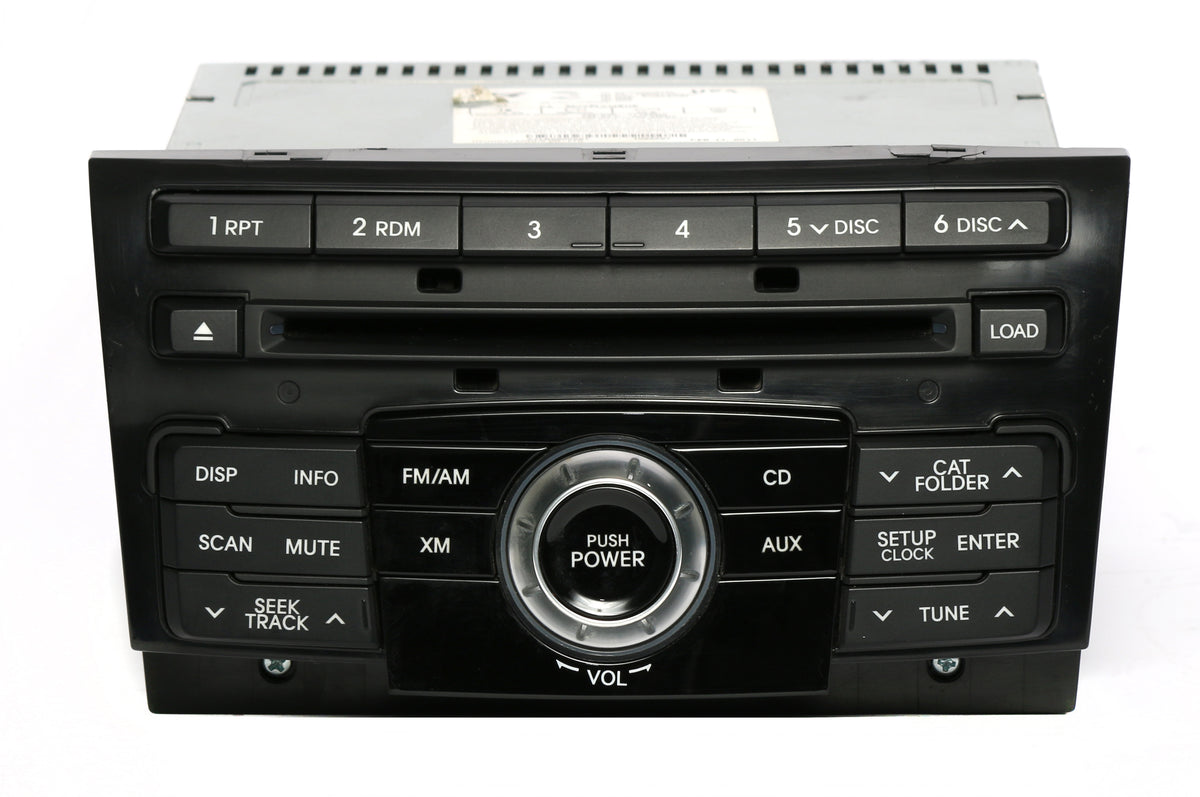 Hyundai 2011 Sonata Radio AM FM XM Radio 6 Disc CD Receiver 96190-3Q00 ...