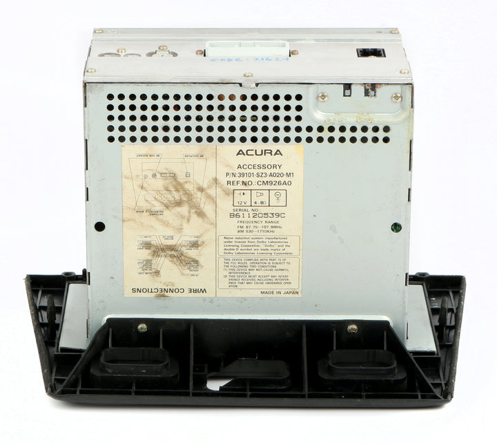 1996-1998 Acura RL Single Factory AM FM Cassette Player Radio