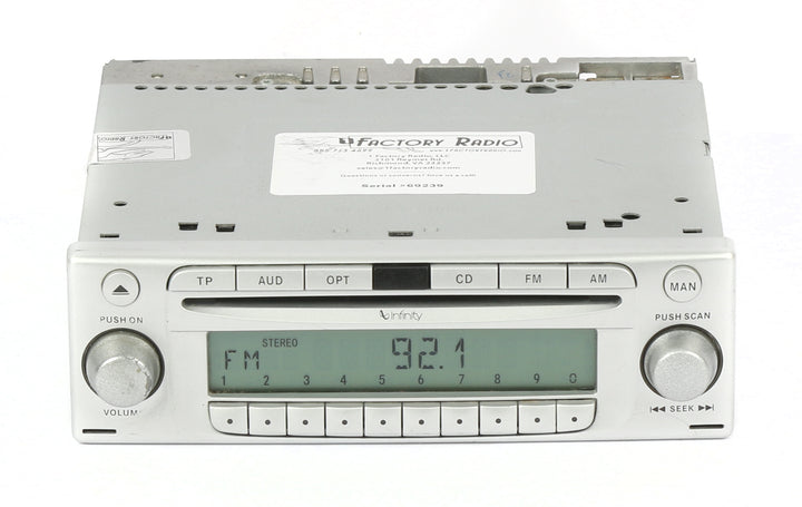 Arakezuri マーチ / 灰色 サイン入りCD Chrysler Crossfire 2004-08 Radio AM FM Single Disc CD Receiver - A