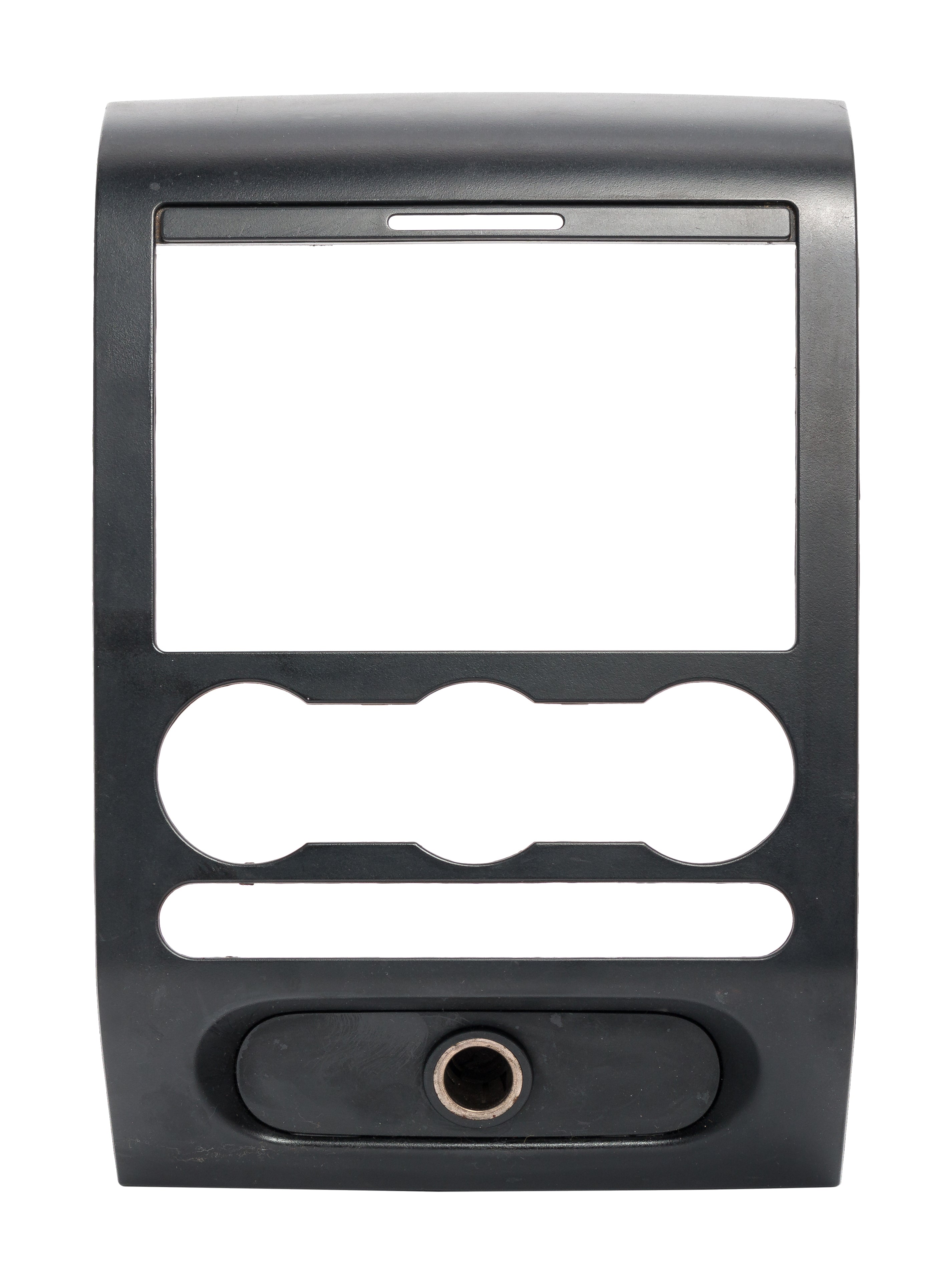 HECASA Dash Radio Bezel Trim Panel For 2004-2008 Ford F-150 - ABS Plastic Center Console