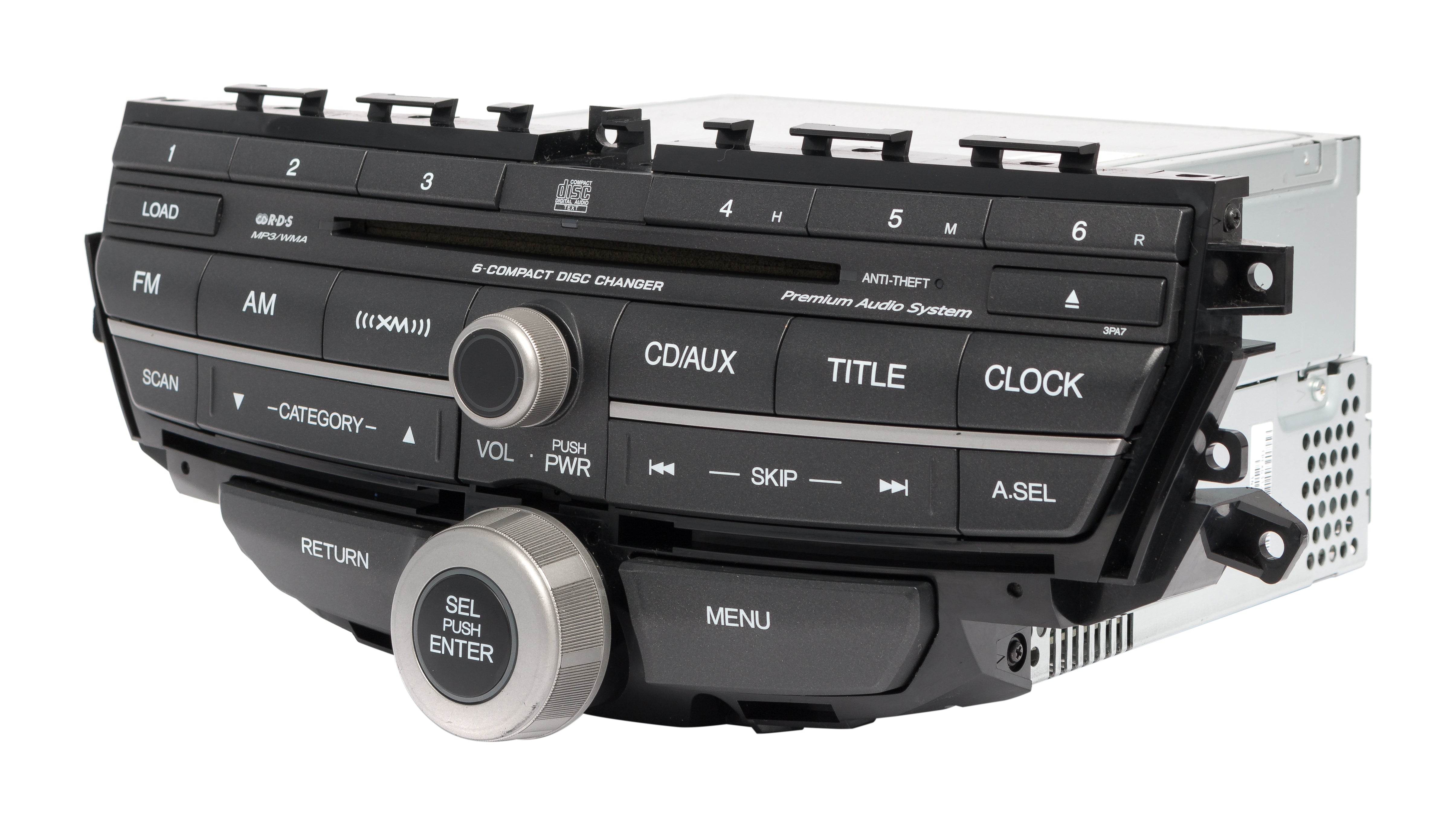 2008-2012 Honda Accord AM FM Radio XM 6 Disc CD MP3 Player 39101-TE0-A ...