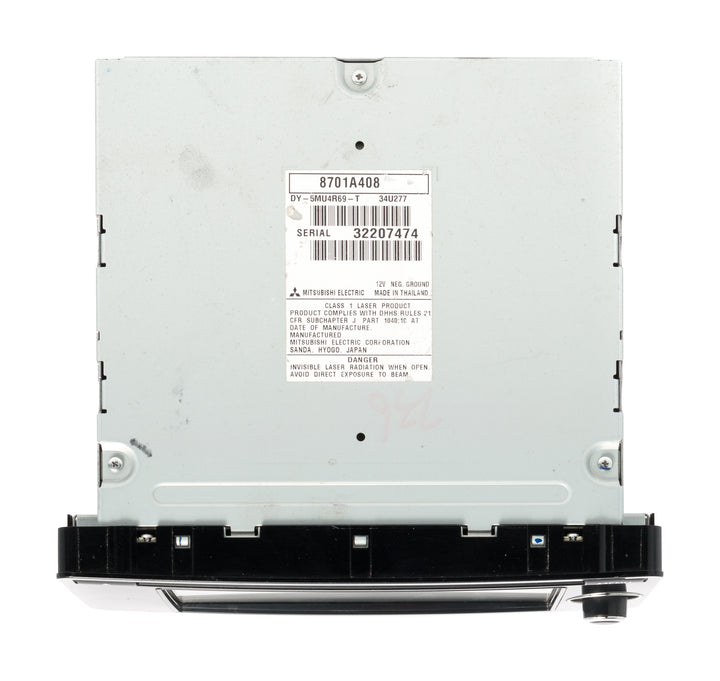 2014-2015 Mitsubishi Lancer AM FM Radio Navigation CD MP3