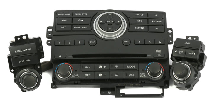 2011-2013 Nissan Armada Audio Climate Control Panel