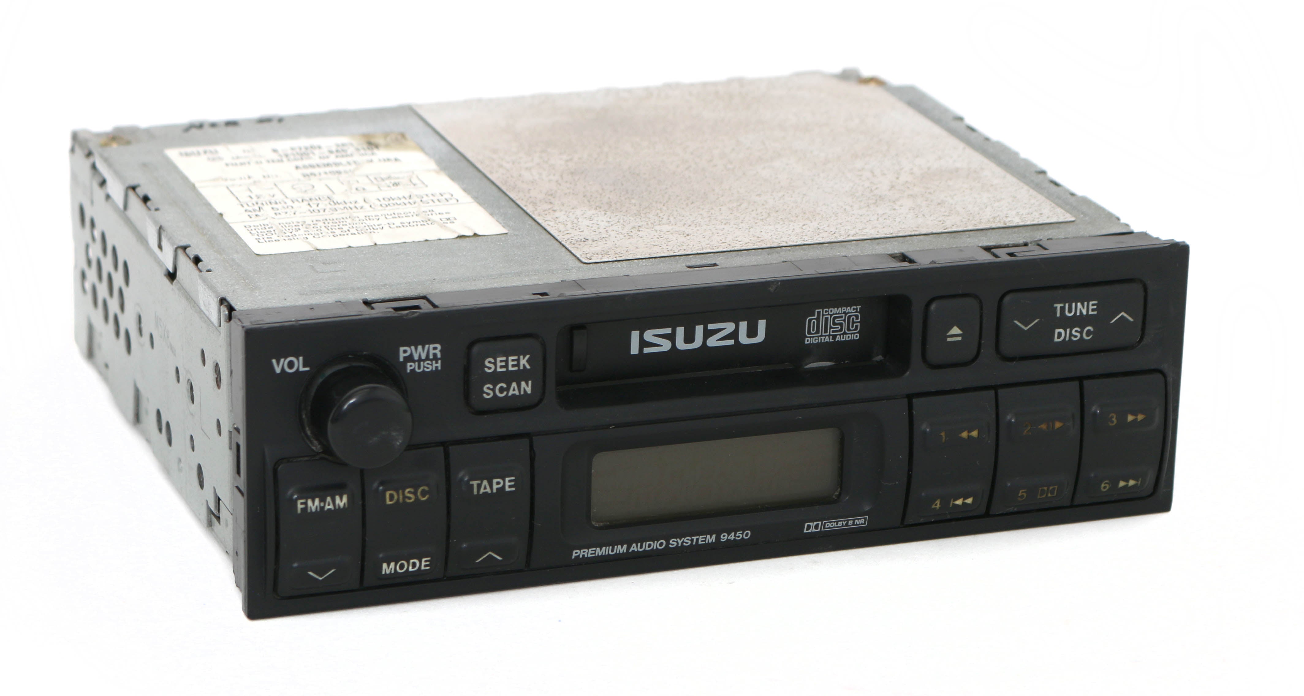 Isuzu Rodeo Radio 1998-1999 Isuzu Amigo Rodeo Radio AM FM Cassette Player 8972022863 ...