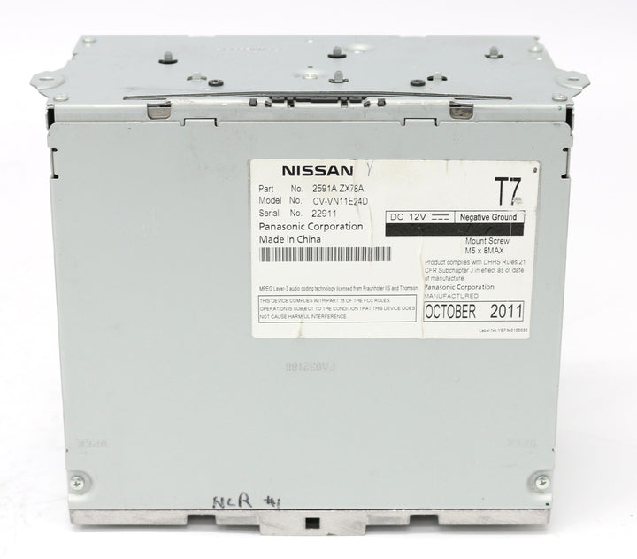 2010-2015 Nissan Infiniti AMFM Radio mp3 Single Disc CD XM