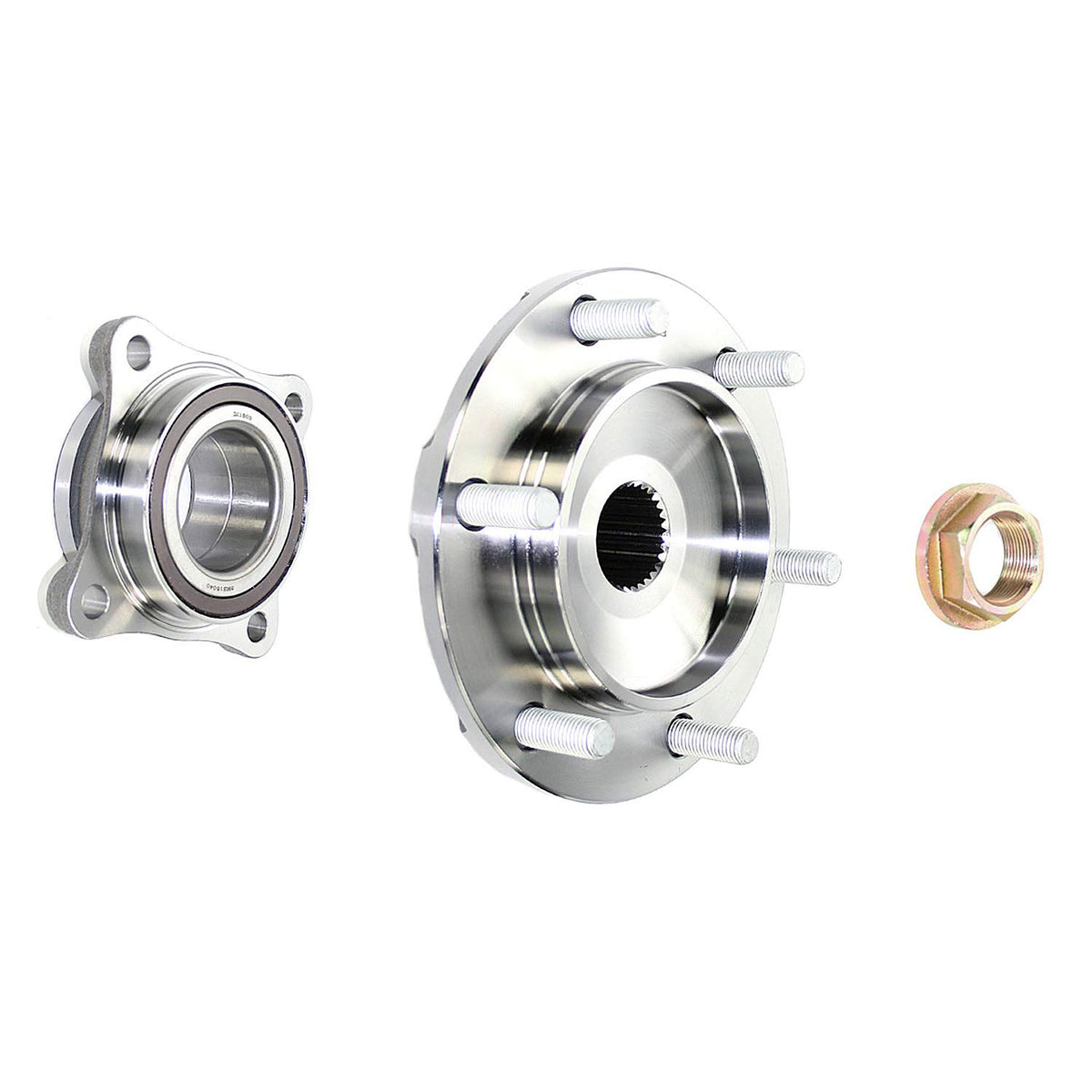 DuraGo 295-15048 Front Passenger Side Wheel Hub Assembly - View #2
