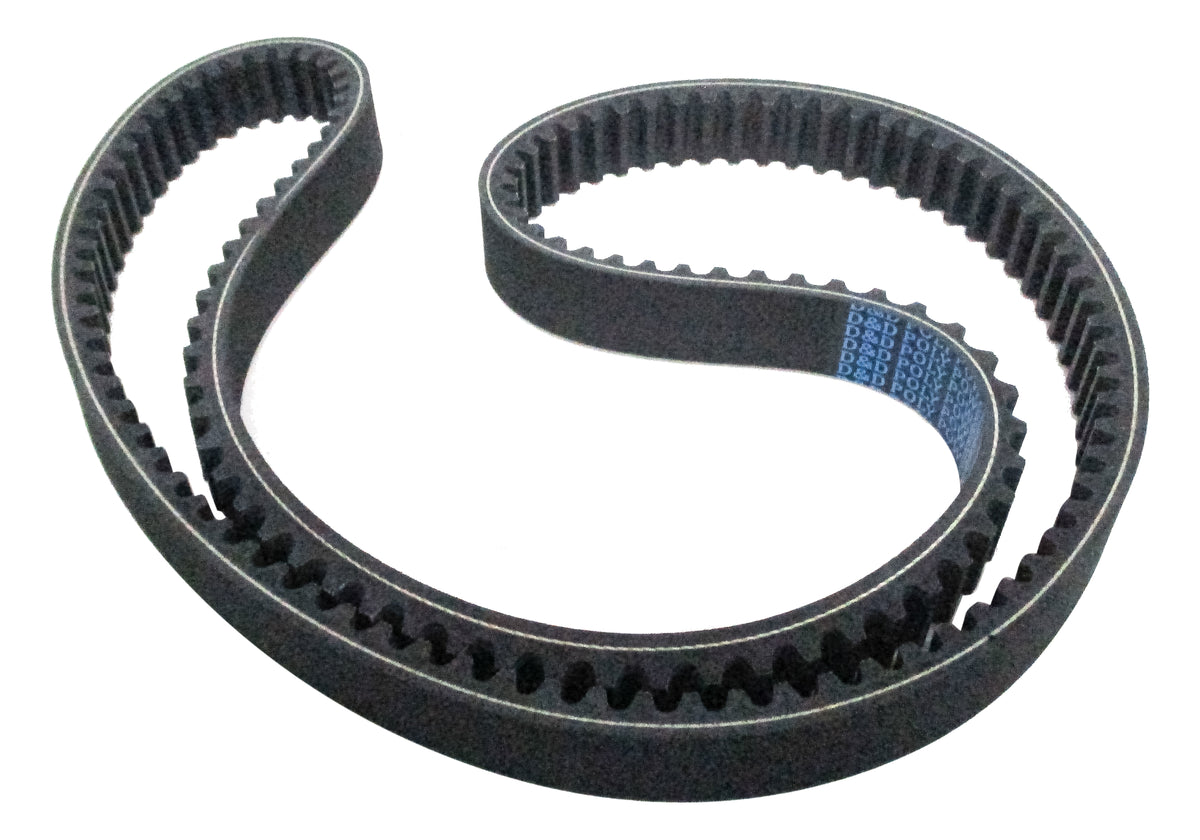 D&D Power Drive Reeves Pulley Corp Replacement Belt Black Rubber PD206