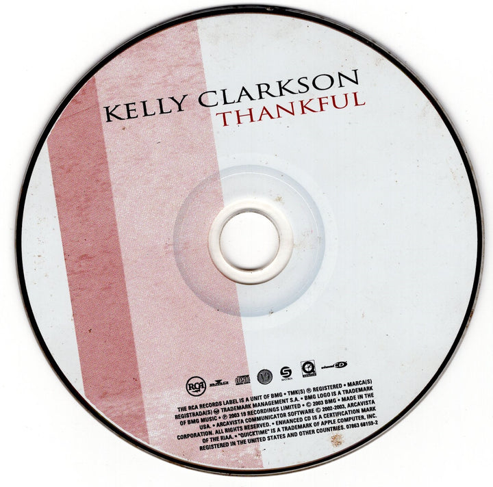 Kelly Clarkson Thankful Enhanced CD Sony Music 03 CD
